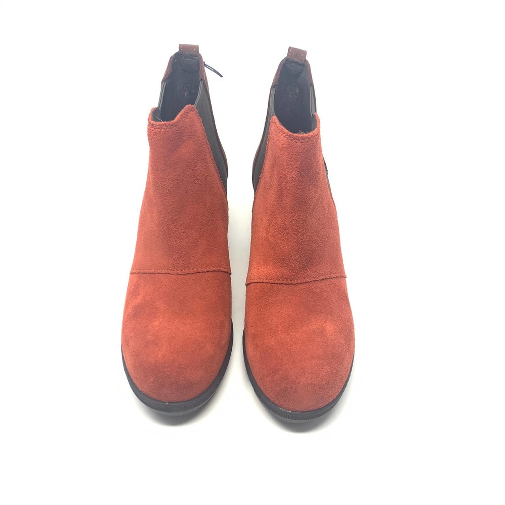 Sorel Joan of Arctic Wedge II Chelsea Bootie Red - Picture 3 of 12
